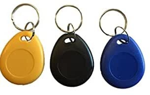PAC Supplies Global Ltd 10 X NTAG® 216 KEYFOBS - CHOOSE YOUR COLOUR (Blue)
