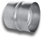 Raccord de téton à plis enroulés - Diamètre : 80 mm.