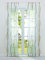 HeichkelL 2 Stück Voile Bedruckte Schiebegardine »Perlendruck« Halbtransparenter Flächenvorhang Hochwertiger Schiebevorhang mit Klettband und Beschwerungsstangen Sand BreitexHöhe 57x245 cm
