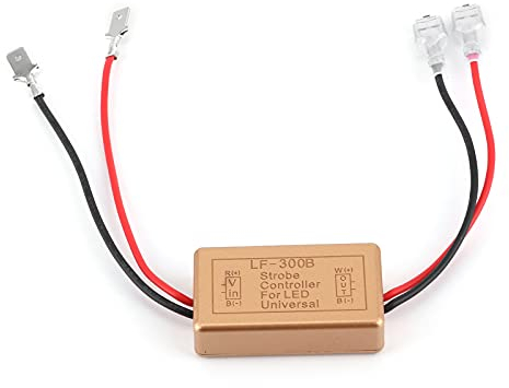 LED Scheinwerfer Strobe Controller, Blinkmodul H1 H3 Sockel Geeignet LED Scheinwerfer, Nebelscheinwerfer, Signallicht und Kleine Lichter,Nebelscheinwerfer und