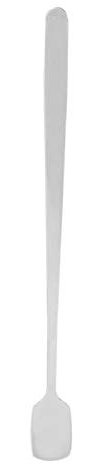 Cuillères à Café Latte Macchiato, Cuillère à Mélanger en Acier Inoxydable pour Cocktail, Glace, Café, Thé, Bougie en Cire, 17cm