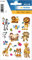 HERMA 15744 Aufkleber Dschungel klein, 51 Stück, Tiere Sticker mit Löwe Affe Elefant Giraffe Tiger Zebra Motiv, Kinder Etiketten für Fotoalbum Tagebuch Poesiealbum Scrapbooking Geburtstag Deko DIY