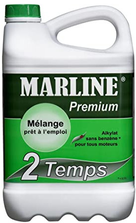 Marline PREM2T858 Premium Carburant Alkylat pour Moteur 2 Temps, 5L Le Volume
