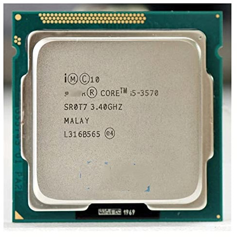 CPU Core I5-3570 I5 3570 Processore (6m Cache, 3,4 GHz) PC LGA 1155 Desktop for Computer processore Quad Core processore Intel 3570 Componenti del Computer