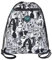 Coolpack F070708, Turnbeutel VERT DOGS PLANET, Grey