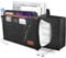 ERKOON Betttasche Bett Organizer EinhäNgen, Betttasche Zum EinhäNgen Dickerem Filz Rutschfeste Mit Schnalle Baby Kinder Fernbedienungshalter Sofa Bedside Hanging Storage Organizer (SchwarzGrau)