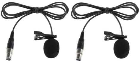 Lapel Mic Set | Microphone for camcorder XLR 1M