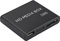 Yctze Media Player, Box Media Player, Verbinden Sie USB, für MMC, RMVB, MP3, AVI, MKV, Schwarz, 1080P, HDMI, YouTube, Fernbedienung, 2,5 Zoll, Schwarz