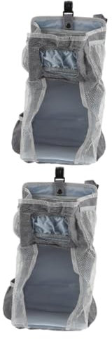 Toyvian 2st Hängende Tasche Hängende Windel Babywindeln Windeltasche Mutterschaft Wickeltasche Hängender Windelorganisator Stubenwagen Wickeltasche Neugeboren Krippe Polyester Kindergarten