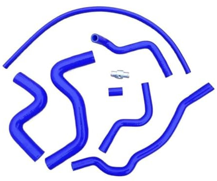 RAVTAKL Mangueras del radiador Compatible con Peugeot 206 1.6L 16V MT 1998-2007 Mangueras De Radiador De Motor De Automóvil Manguera De Calentador De Refrigerante De Radiador De Silicona