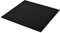 Annlera Tablero de cristal templado cuadrado para escritorio, placa de protección, placa de repuesto para mesas de comedor, mesas de café o mesas de jardín, fácil de limpiar, color negro, 80 x 80 x