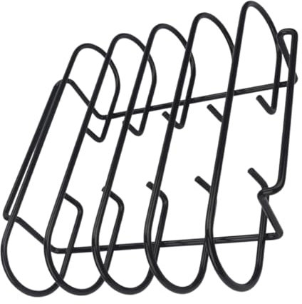 NULYLU BBQ Rack Aus Edelstahl Tragbarer Grill Für Camping Und Gartenpartys Für Rippchen Hähnchen Und Mehr Rostfrei Und Langlebig