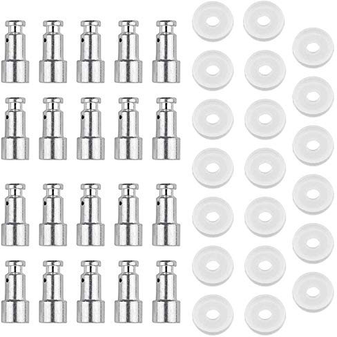 Huudngeje 20 Piezas VáLvula de Vapor para Olla una PresióN Flotador y Sellador de Repuesto Universal para Olla una PresióN XL, YBD60-100, PPC780, PPC770 y PPC790