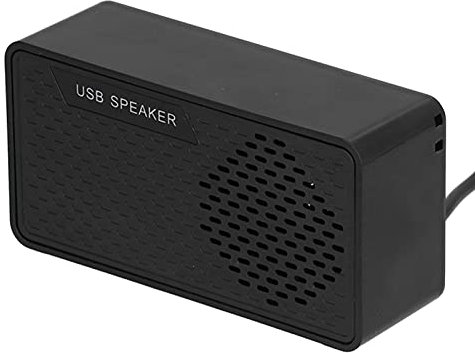 Altoparlanti USB portatili mini – audio stereo di alta qualità con cassa compatta e magneti in terre rare + plug and play senza cavi audio + robusti in ABS per PC desktop e not