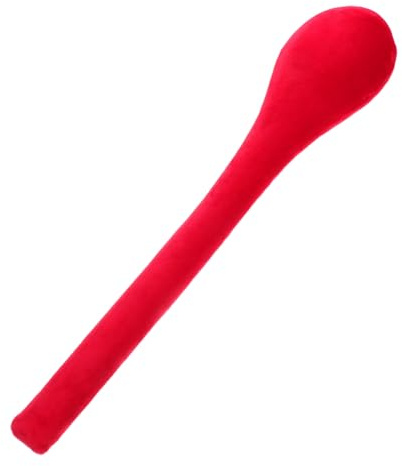 Druckpunktmassagegerät Rot Ergonomisch für Manuelle Rückenmassage | Memory Schaum und Lint, Büro und Zuhause, Leicht zu Bedienen für Entspannung