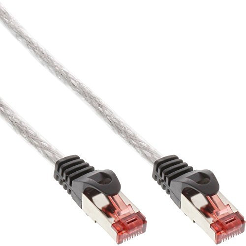 InLine 76450T S/FTP Patchkabel (250MHz, PVC, Kupfer, 0, 5 m) klar