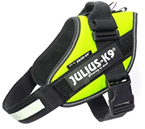 JULIUS K-9 IDC Powergeschirr, Größe: M / 0, Neon Grün, 16IDC-NE-0