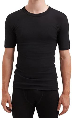 DILLING Merino Halbarmshirt für Herren - Bio Merinowolle