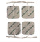 Tens Electrode Pads (4 pcs) 4x4cm Self-Adhesive Electrodes Prewired and Reusable Compatible with Tenscare, Neurotrac, Elle, Auvon Tens Machines