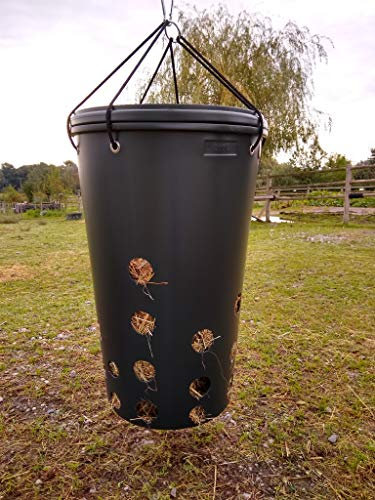 HTG - Heu to go Der Neue Heubehälter: Heuspender Comfort für Pferde - Alternative und/oder Ergänzung zu Heunetzen und Heukörben