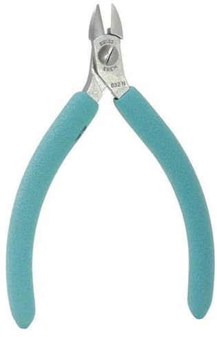 Weller Erem 632N 4 1/4 Magic Diagonal Small Head Cutter Super with Full Flush Cut,Blue, Silver