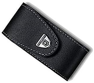 Victorinox 4.0524.XL Jumbo Leather-Belt Pouch, Black