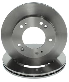 Bosch BD911 Brake Disc Set - 284 mm Vented Discs - Front Axle - ECE-R90 Certified - Good Cooling, Reliable Braking, Corrosion Protection - 1 Set of 2 Discs
