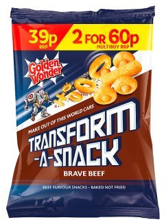 Golden Wonder Transform-A-Snack Beef 30g x 30 Bags