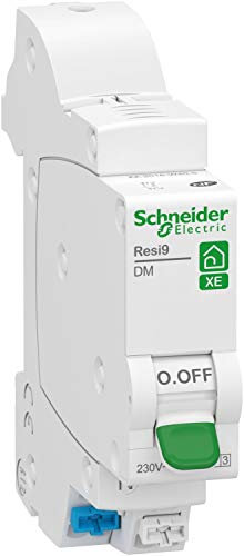 Schneider Electric R9EFD620 Resi9 XE - disjoncteur modulaire - 1P+N - 20A - courbe D - embrochable Disjoncteur XE 1P+N 20A D