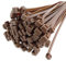 UKCable-Ties Cable Ties 370mm x 7.6mm Brown - Pack of 100