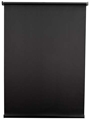 RecPro Black RV Roller Shades | Slow-Rise Roller Shades | Blackout Window Cover for Camper and RV Blinds (32 W x 32 H)