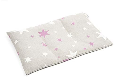 TERMOSAK Bouillotte sèche, 37x25 coussin chauffant eco chaud/froid, avec de graines de soja vert haute durabilité et lavande, sac thermique pour micro-ondes/congélateur. (002, 37x25)