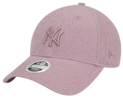 New Era MLB Berretto da Baseball per Donne New York Yankees Regolabile Cappello Visiera Curva Cappellino Ragazza Viola