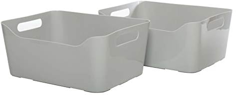 CleanPEAK Set of 2 Storage Baskets
