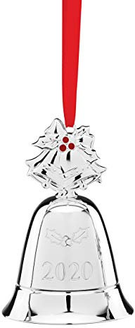 Lenox 2020 Annual Musical Bell Ornament, 0,2 kg, Metallic