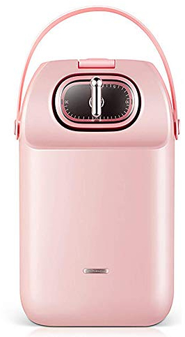 Yajun Electric Waffles Maker Sandwich Machine Egg Cake Oven Kitchen Breakfast Maker Easy to Clean Extra Deep Non-Stick Plates,Pink