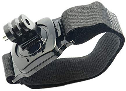 Support De Dragonne Pour Appareil Photo, Support De Sangle De Bras De Vélo Réglable Pour Les Sports De Plein Air Avec Caméras De Sport, Convient Aux Accessoires Gopro Hero3 / 2/3 + Dragonne Rotative U