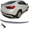 Sport Heckspoiler Lippe Schwarz Glanz mit ABE passend für BMW X6 F16 14-19