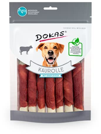 DOKAS - Kaurolle mit Rindfleisch 9er Pack (9x190g)