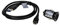 Cargador de Coche USB Dual y Cable USB Compatible con Samsung Galaxy Tab A8 LTE, USB 3.0, 2100mA, Carga más rápida
