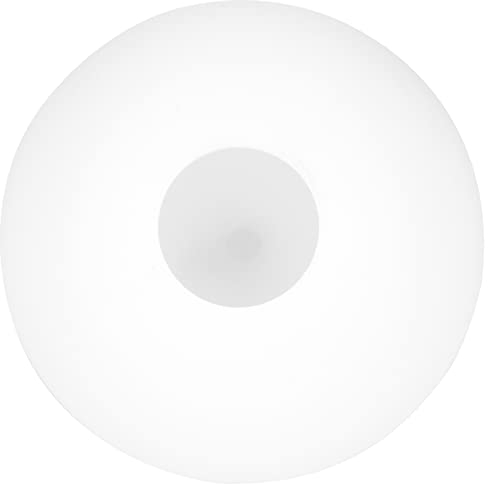 Angoily Lampenglas Kugel Ersatzgläser Für Stehlampen Hardback Lampenschirm Tischlampe Nachttischlampe Schattenglas Lampe Schattenbeleuchtung Ersatz für Schlafzimmer 10 cm Lampenschirm Milchglas E14