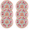 Purely Home Mediterranean - Outdoor/Camping/Picnic - Melamine/Plastic Dinner Plates (6)