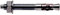 G&B Fissaggi SRL FJA12163 Goujon d'ancrage SITA TTS zingué G&B M12x140/60-Boite de 25-TTS98