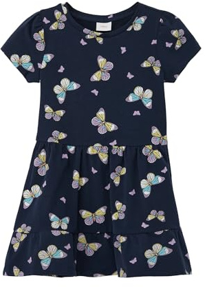 s.Oliver Mädchen 2148224 Kleid, 59A4 blau, 122