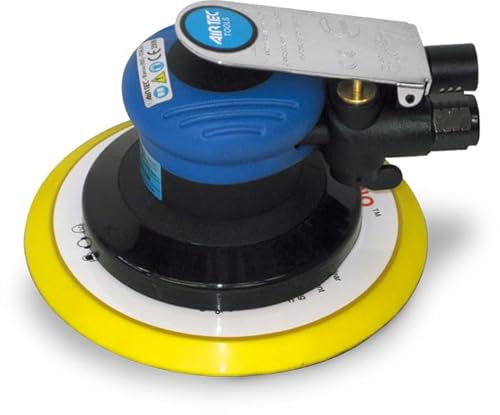AIRTEC - Levigatrice palmare pneumatica rotorbitale senza aspirazione Ø 150 mm - Mod. 532