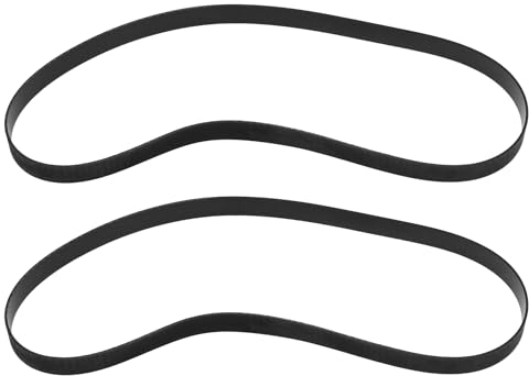 LT Easiyl 2pcs Flat Drive Belt Carpet Cleaning Machine Belt 440005536 Compatible with Vax Compatible with Hoover Dual Power Max Carpet Cleaner