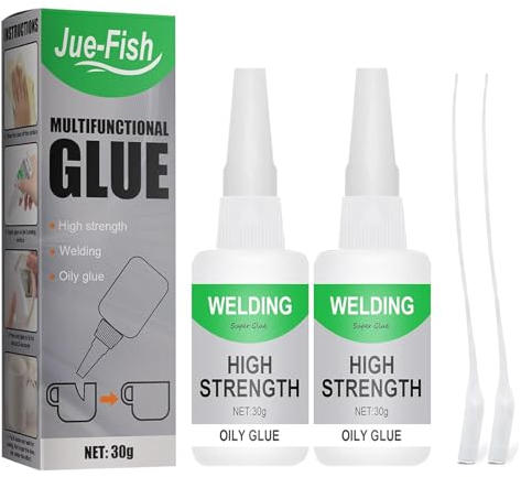 Super Glue,Waterproof Super Glue,Powerful Universal Adhesive Super Glue Extra Strong,Waterproof Super Adhesive,Welding Oily Adhesive,SchweißEn Von Hochfestem öLigem Kleber,Sekundenkleber Extra Stark