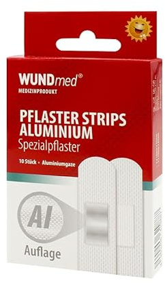 Wundmed® 02-100 Pflaster Strips Aluminium