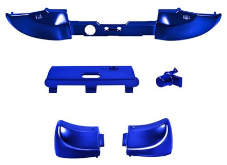 Ceozon Replacement Accessories LB RB LT RT Bumper Trigger Buttons Repair Kit for Xbox Elite Controller 2, Elite Series 2 Controller Blue