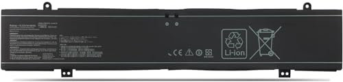 C41N2109 Batterie d'ordinateur Portable Compatible avec ASUS ROG Flow X16 GV601RM GV601RE G614JU GV601VU GV601RE-M5051W GV601RE-M5057X GV601RW-M5110X ROG Strix Scar 18 G834 Series (15.52V 90Wh)
